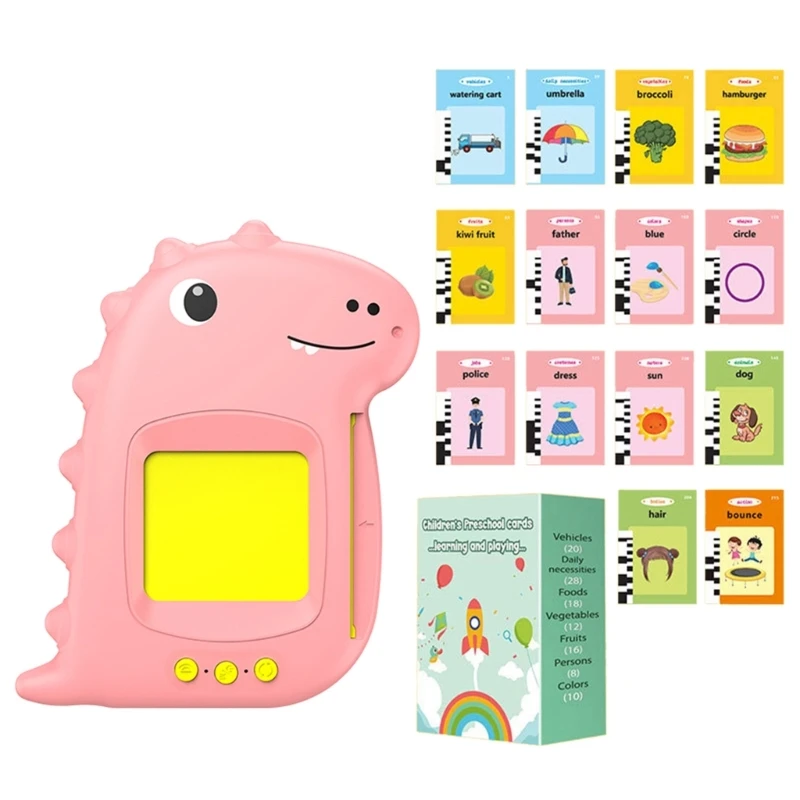 Educational Reading Machine with Interactive Cards, Kids Learning Device Language Interactive Learning Toy