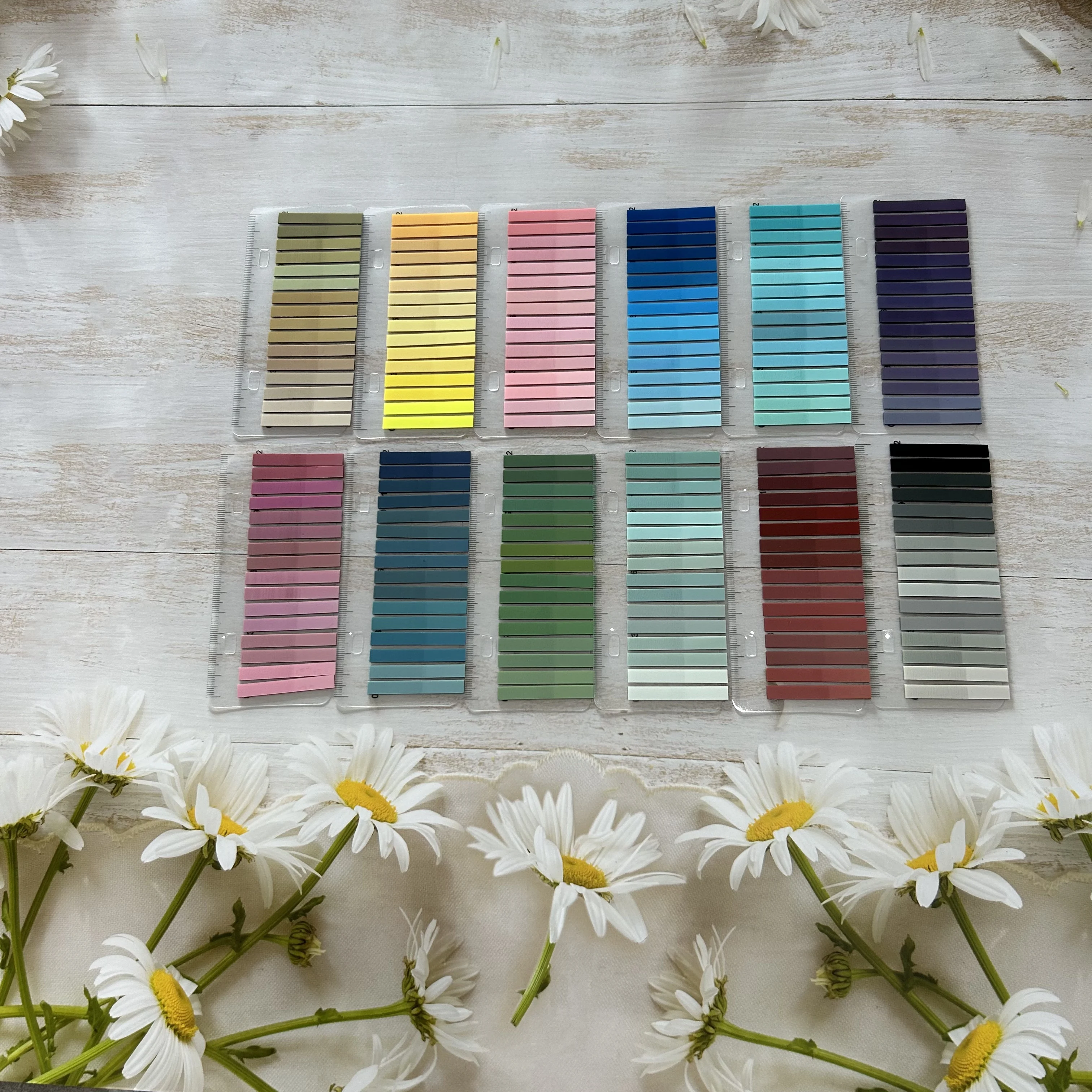 2400 Sheets Stationery Bookmark Planner Stickers Self Adhesive Loose-leaf Memo Pad Page Markers Paper Flags Tabs Stickers Index