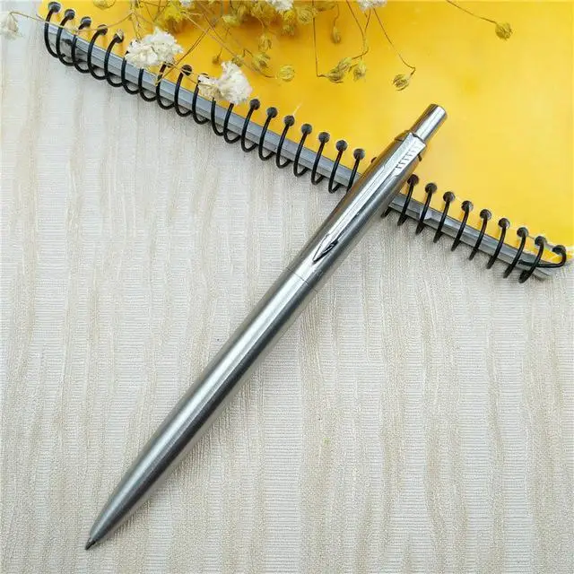 1pcs Metal Gel Rollerball Pen Black Blue Red Ballpoint Pen 0.5mm Signing Pens For Office Students Business Stationary Supplies