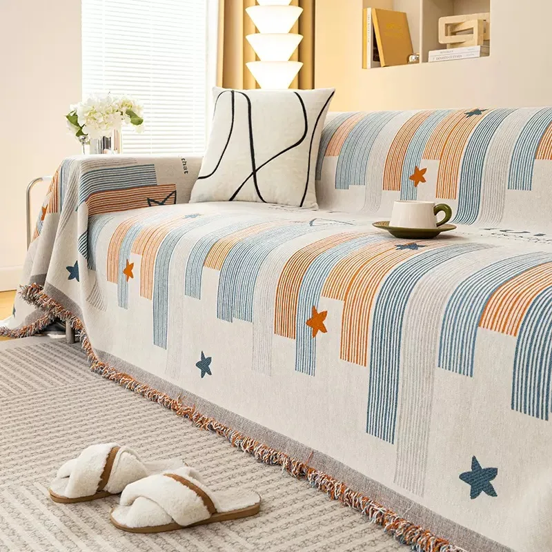 

Двустороннее полотенце для дивана из синели, двухсторонний чехол для дивана с защитой от когтей, пыленепроницаемый чехол для диванной подушки