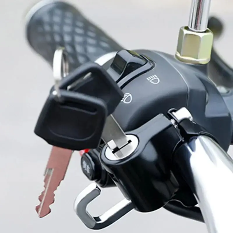 Multifunctional Lock Head Electric Bike Helmet Lock Anti-theft Fixing Bicycle Head Fixing Helmet Anti-theft Lock - view 4