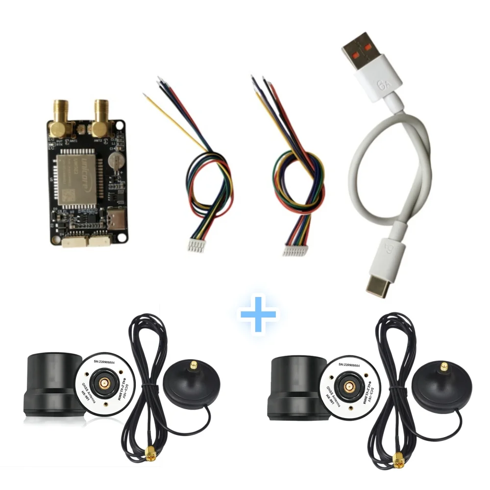 UM980 RTK GNSS-module Multi-band GPS/BDS/GLONASS/Galileo voor drones Landmeetkunde Hoge nauwkeurigheid Base Rover Vervanging voor ZED-F9P - afbeelding 1