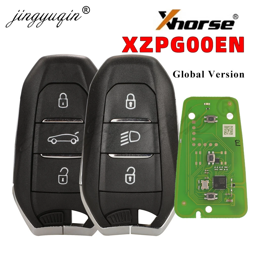 jingyuqin Xhorse XZPG00EN Universal Support ID46/4A Car Remote Control Key Exclusively For Peugeot Citroen DS Global Version