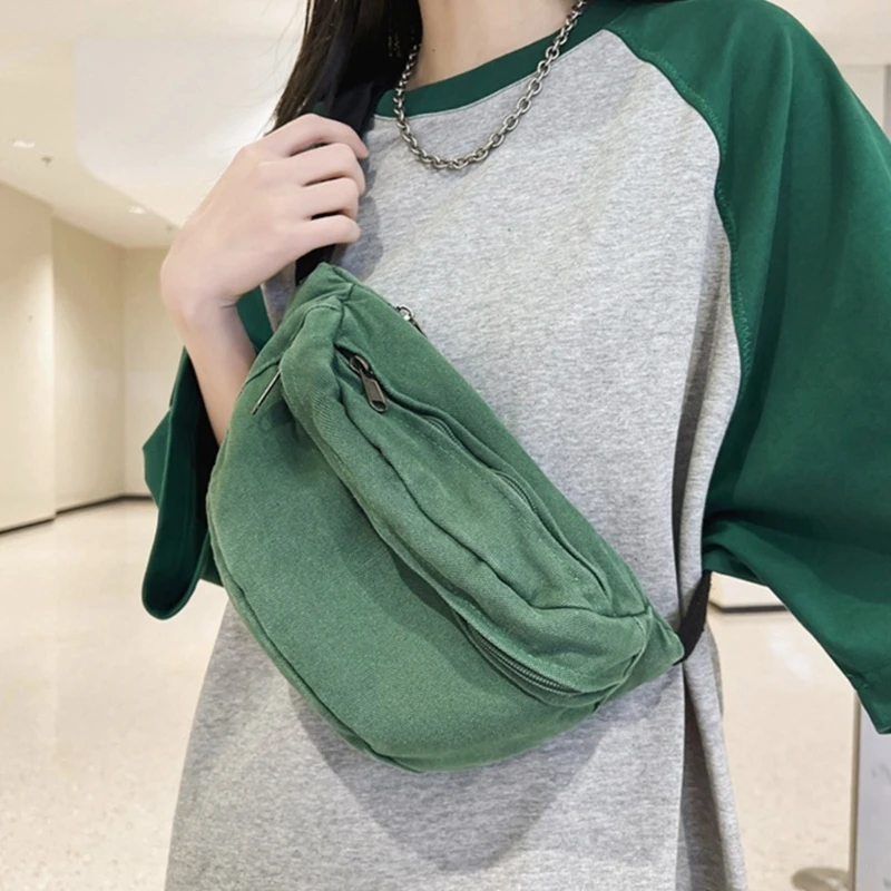 Bolso cruzado lona a para mujer, bolsos hombro capacidad, bolso viaje para mujer, bolso mensajero