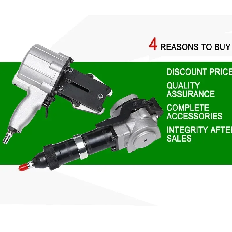صغيرة جديدة GSC/DYA هوائي سبليت الصلب الفرقة باكر المحمولة PET البلاستيك الصلب التلقائي آلة الشد ملزمة قفل ماك