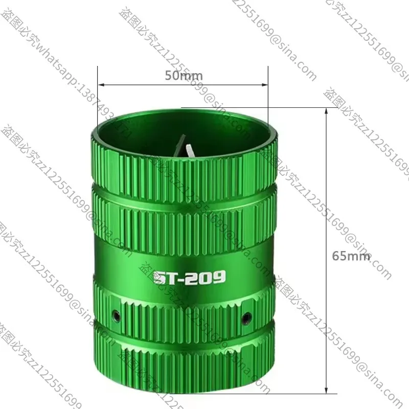 Suitable for ST-209 Pipe Deburring Tool, HVAC Tube Inner & Outer Chamfer Cutter for Copper Aluminum Tube