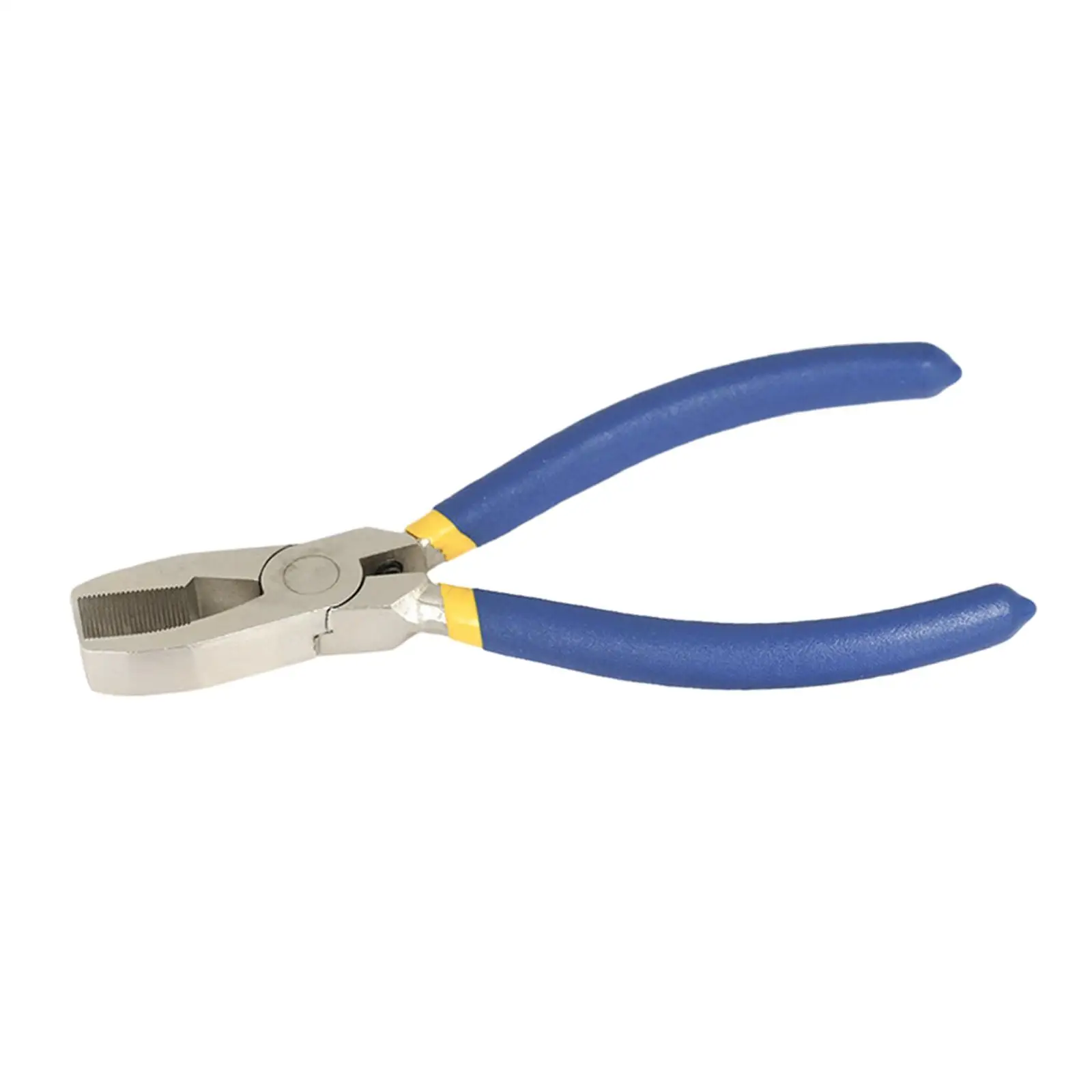 Glass Cutting Plier Tool Glass Breaking Plier Metal Key Fob Pliers Bent Nose Pliers for Thick Glass Tiles Hardware Install