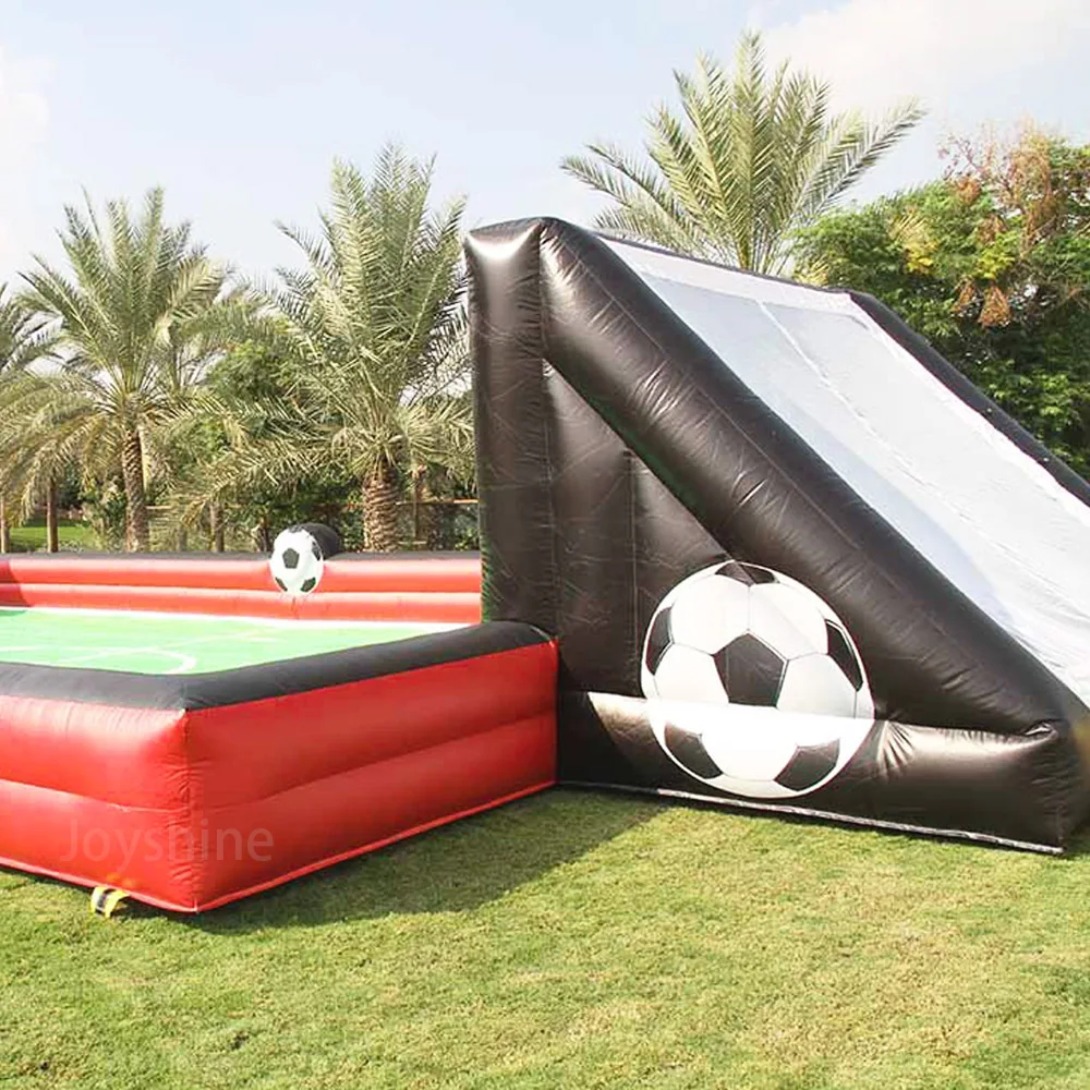 ベストセラー カスタム インドア/アウトドア スポーツ フットボール ピッチ バブル ポータブル インフレータブル サッカーエリア インフレータブル サッカーフィールド
