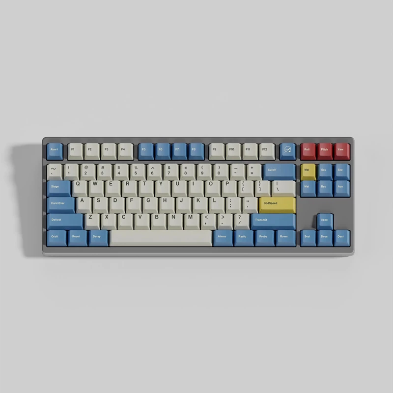 

GMK 153 keys Godspeed PBT keycaps cherry profile Dye Sublimation For MX Switch Mechanical Keyboard double B Split spacebar