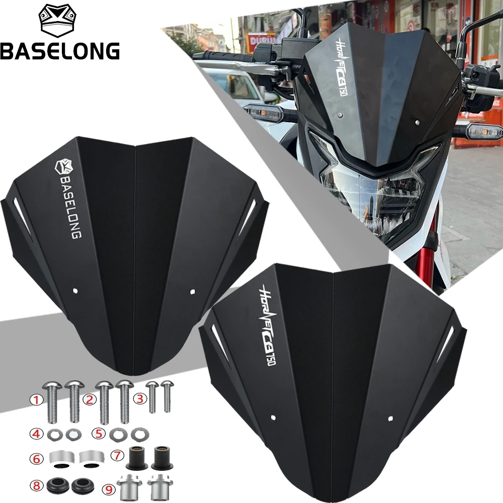 

For Honda CB750 Hornet CB 750 HORNET 2022 2023 2024 Motorcycle Accessories Front Windshield Sports Windscreen Visor Deflector