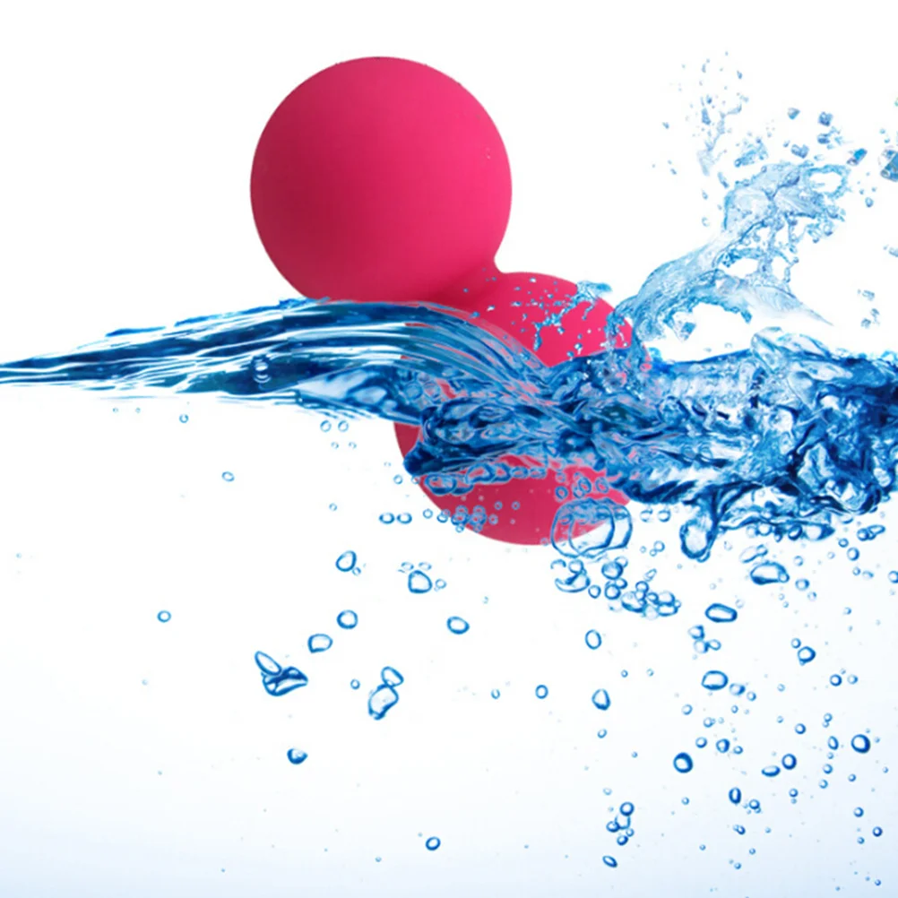 

Peanut Muscle Roller Extra-Firm Silicone Yoga Massage Ball Physical Therapy Spine Massager Myofascial Release Tension Headache