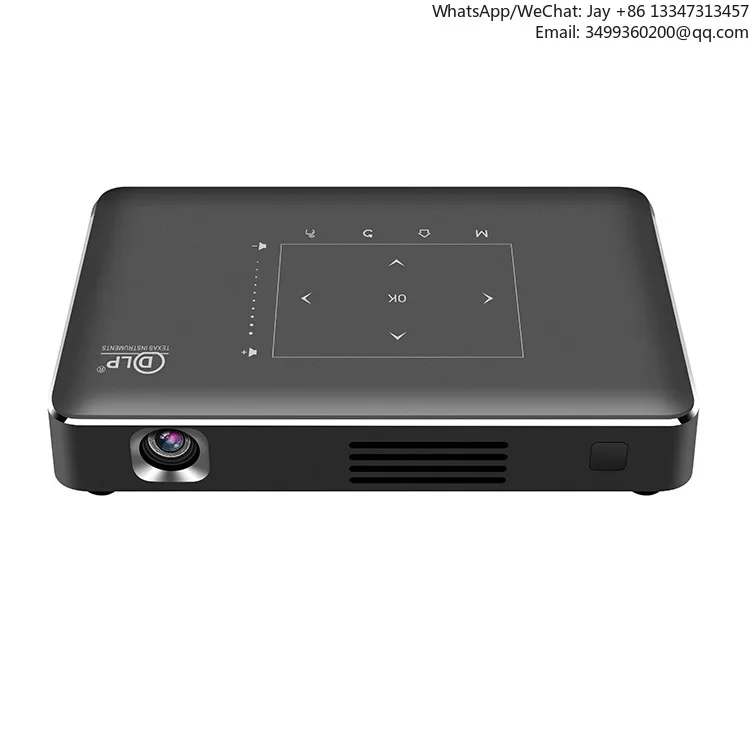 

Портативный мини-проектор DLP T972 с экраном 300 дюймов, 150 ANSI люмен, 2 ГБ / 4 ГБ ОЗУ DDR4, двойным Wi-Fi, 3D, 4K, Android, с аккумулятором 9000 мАч