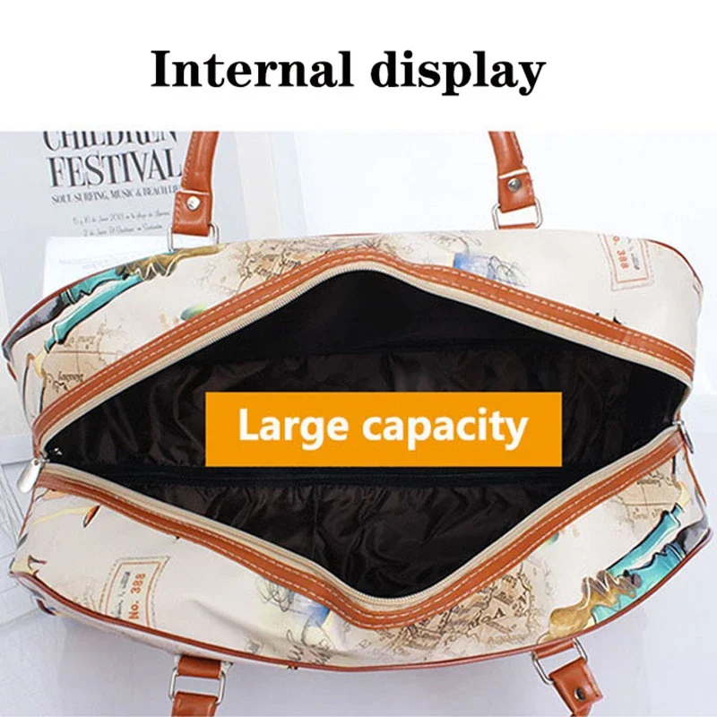 Trolley Travel Suitcase Travel Bag Hand Luggage Waterproof Trolley Case Large Capacity Roller Travel Bag On Wheels Boarding Bag