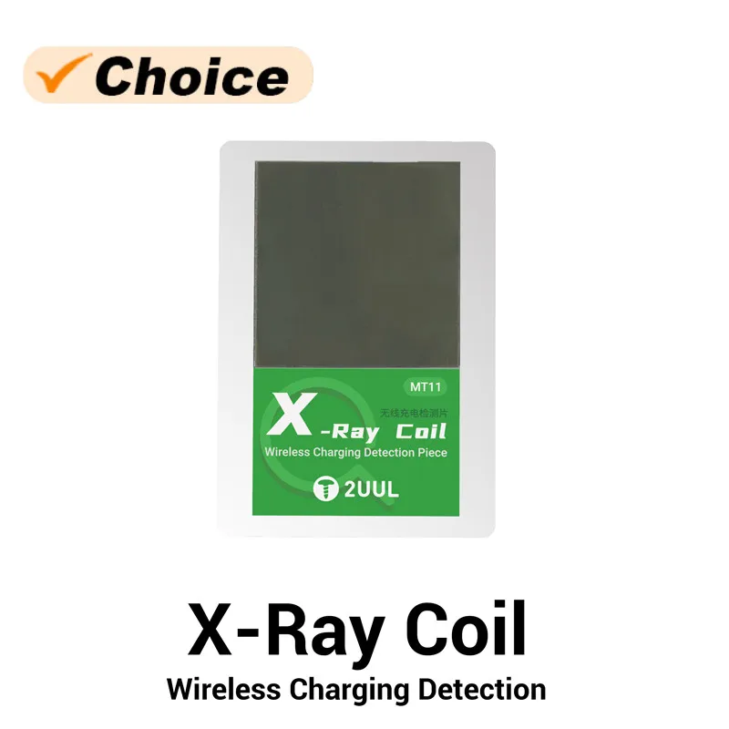 

2UUL MT11 рентгеновская катушка, обнаружение беспроводной зарядки для мобильного телефона, многоразовые бесшовные рентгеновские катушки высокой четкости, тестирование