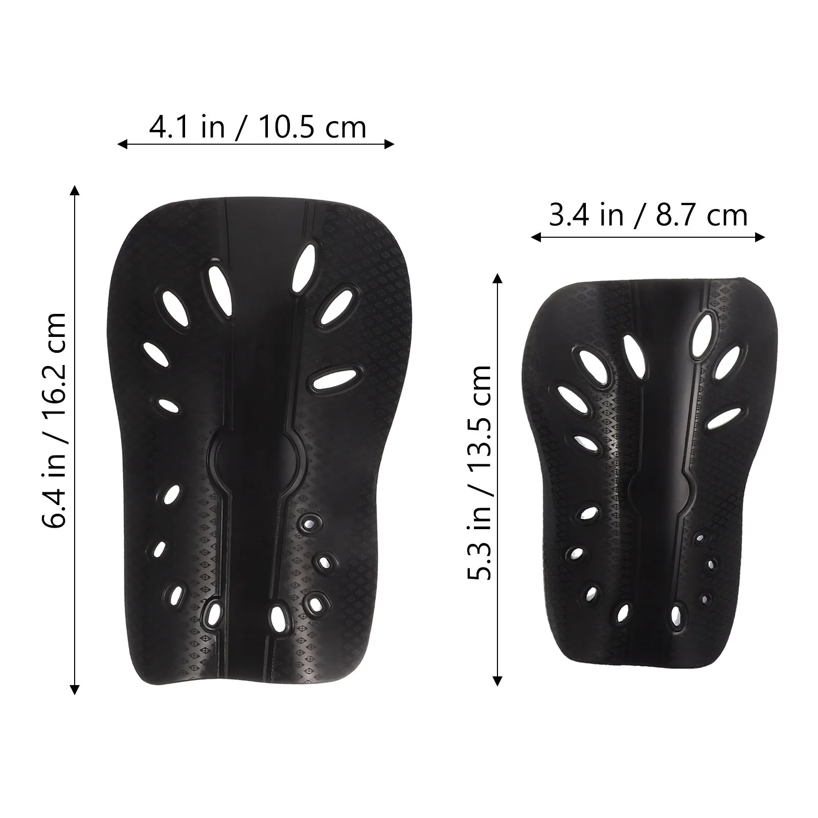 4Pairs Soccer Shin Guards Kids Youth Lightweight Soft Sponge Padding Football Shin Protector Sports Gear Gym Accessories for Men