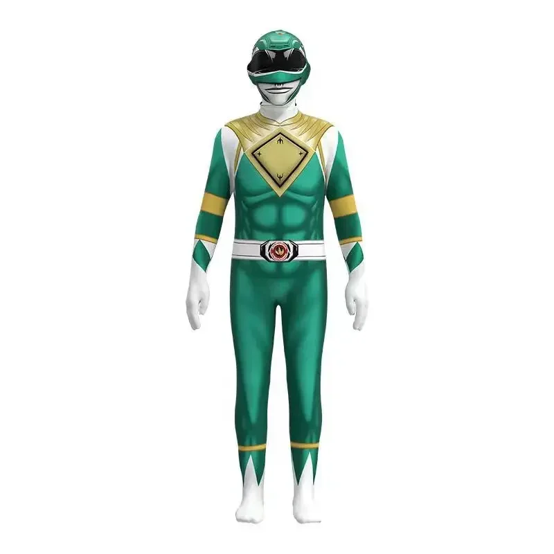 Volwassen Samurai Sentai Shinkenger Rangers Kostuum Volwassen Superheld Cosplay Halloween Verjaardagsfeestje Jumpsuit Zentai Pak