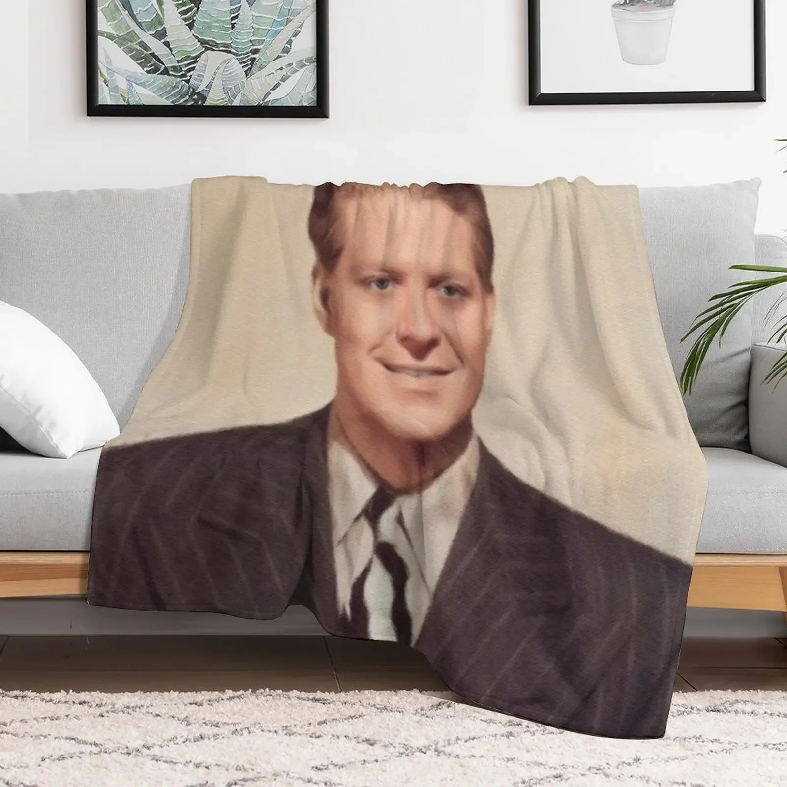 Nelson Eddy, Movie Legend Throw Blanket Thermal Hair Blankets