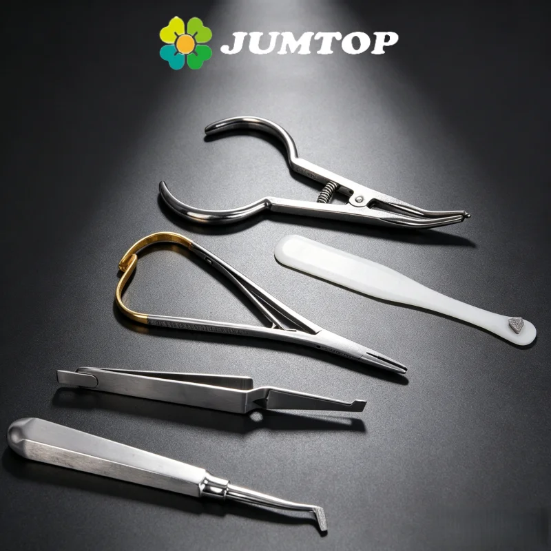 JUMTOP 18 Piece Dentist Orthodontic Tool Kit, Forming Pliers Archwire Benders and Braces Adjustment Instruments