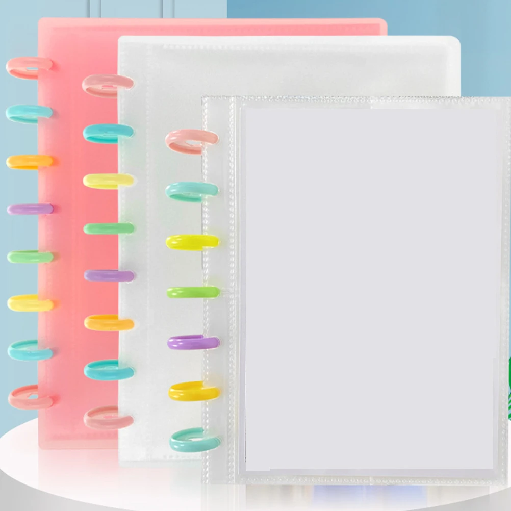 

30pcs Binder Rings Heavy Duty Sturdy Pp Material Strong Hold For Index Cards Craft Diy Notebook Scrapbooking Loose Leaf