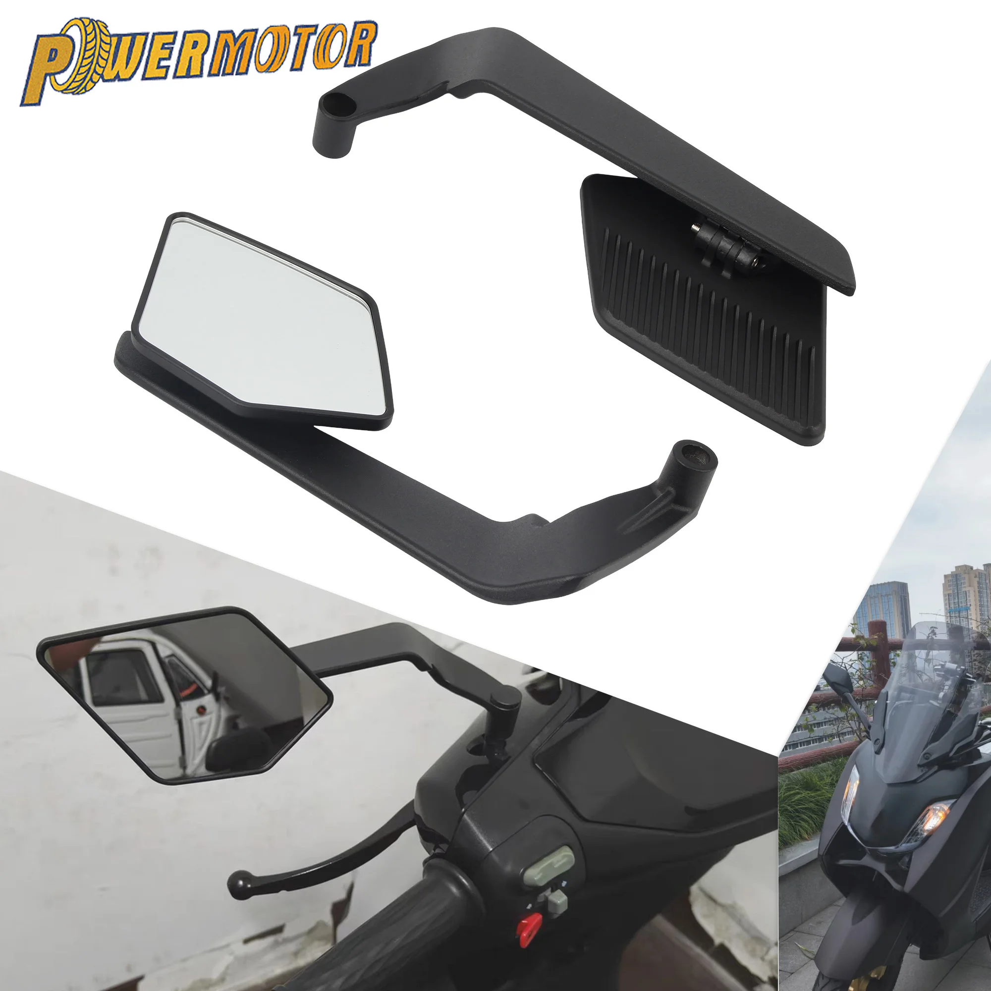 

Motorcycle M10 Rearview Mirror Adjustable Side Mirror For Kawasaki NINJA Z750 Z800 Z900 Z1000 650R ER6N ER6F ER5 Scooters Parts