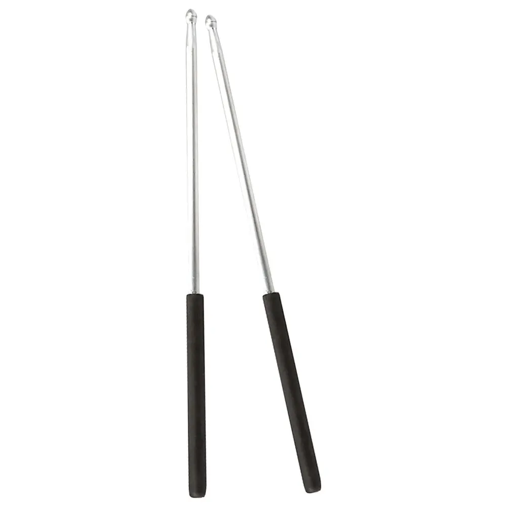 

1Pair Metal Drumsticks Drum Sticks Long Lasting Stable Practice Drumstick for Adults Percussion Drum Sticks Metal Drumsticks