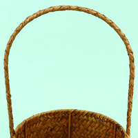 Seagrass Woven Basket Fabric Storage Baskets Floral Containers Succulent Planter Straw Seaweed