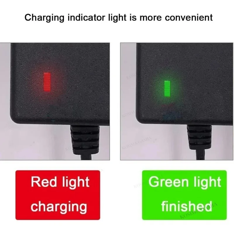 Universal AC DC 42V 2A Power Adapter Smart Charger For 24-36V Lithium Battery Electric Scooter US/EU Plug Black 100-240V - view 2