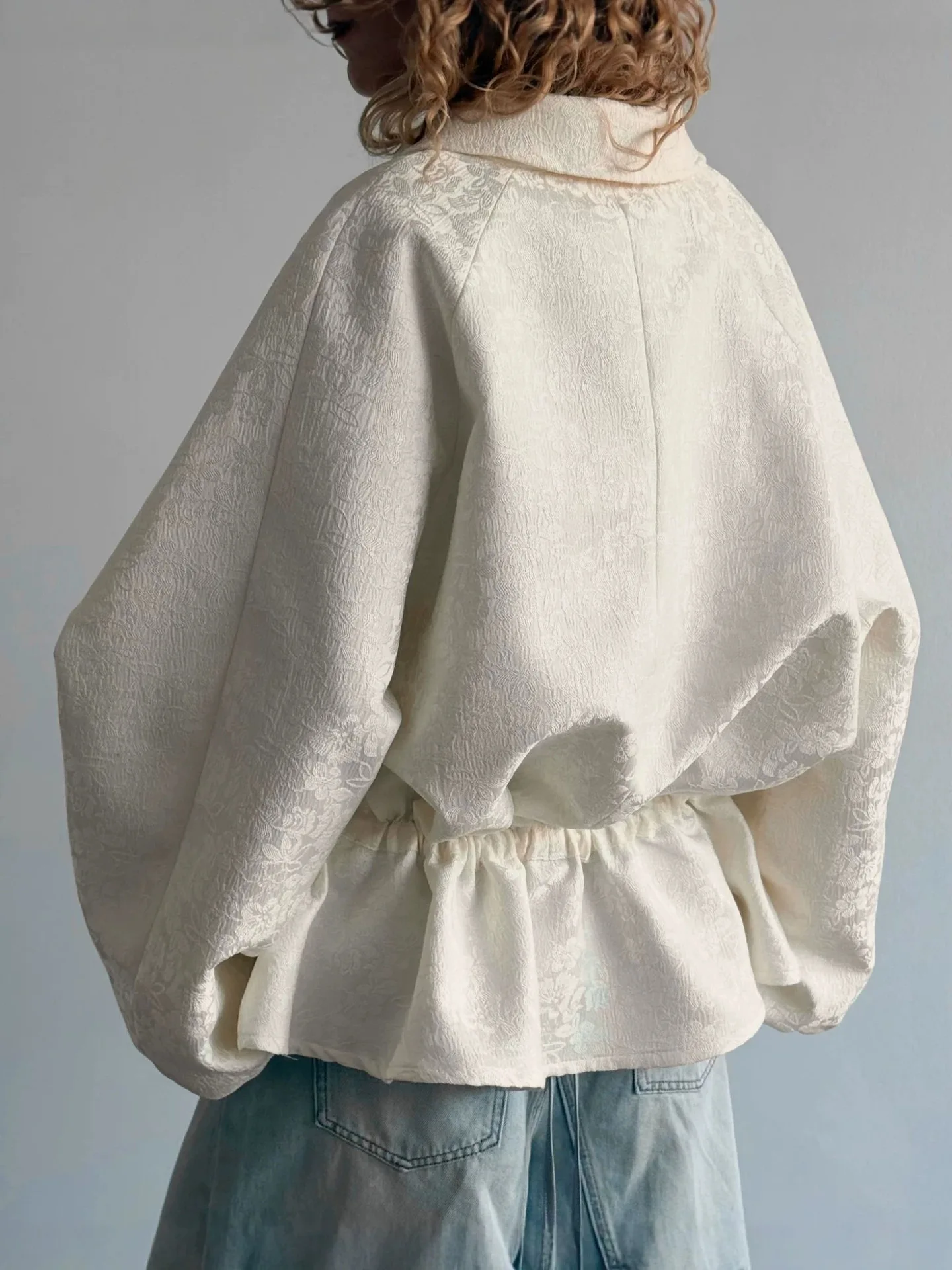 Fall,Winter,European,Clothes,Lace up,Coat,Chic,Sexy,Jacquard weave,Zipper,Windbreaker,Women,Tops,Long Sleeve,Jacket,New,6721005