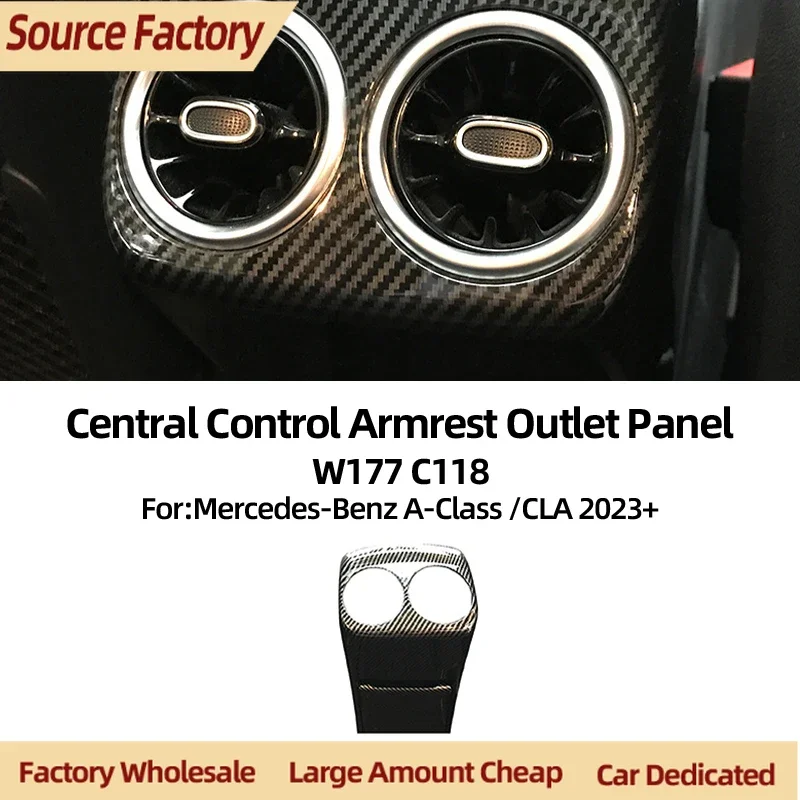 

Бамперы для Mercedes Benz A-class CLA Class New A-class CLA W177 C118 Центральный подлокотник управления Модификация панели воздуховыпускного отверстия