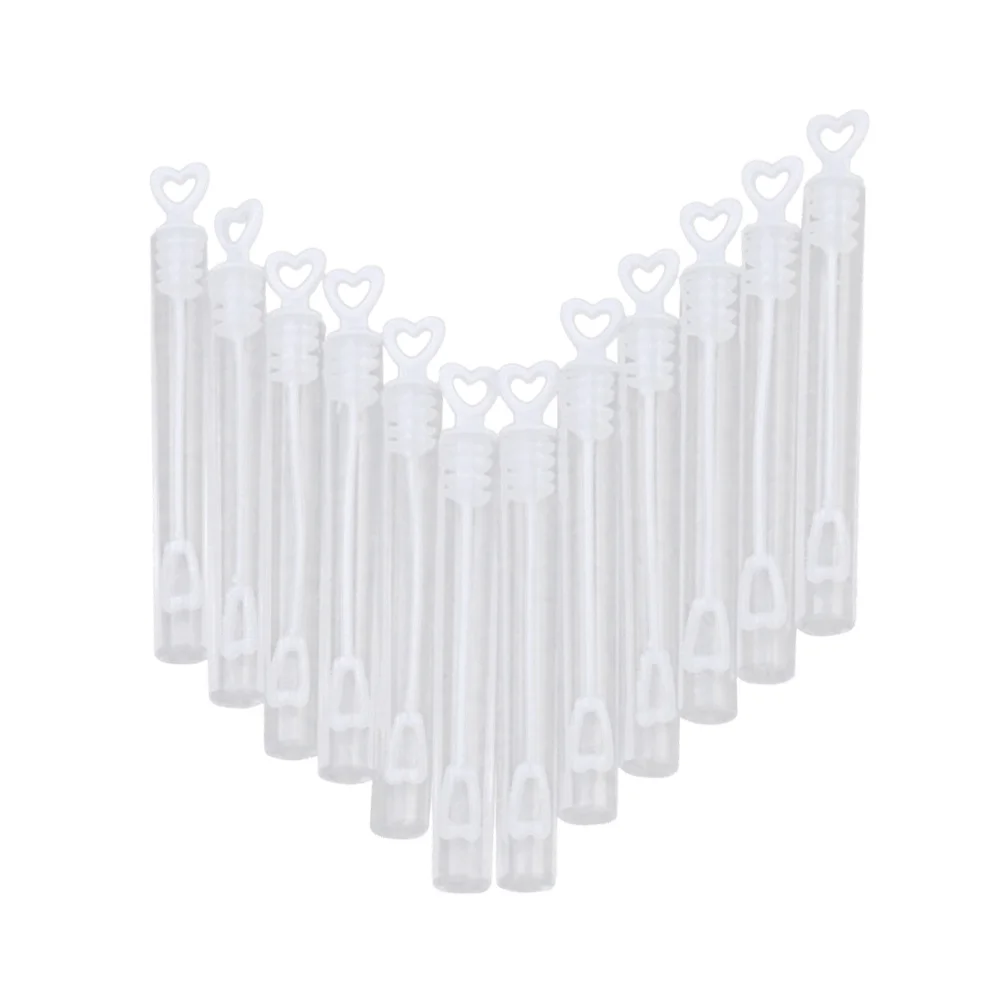 30 Uds. Botellas vacías de burbujas, botella de burbujas de plástico duradero con forma de corazón, recuerdo de fiesta de boda, botella de agua y jabón