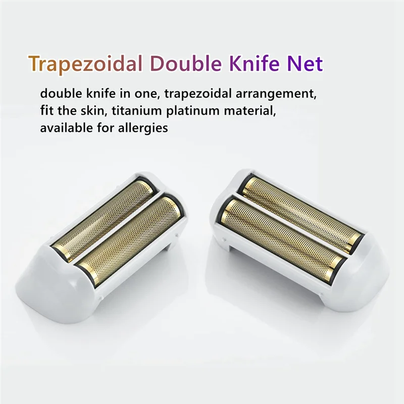 Andis 17150(TS-1) 면도기 프로포일 리튬 교체용 A94E-4 팩 프로 면도기 교체 포일 및 커터