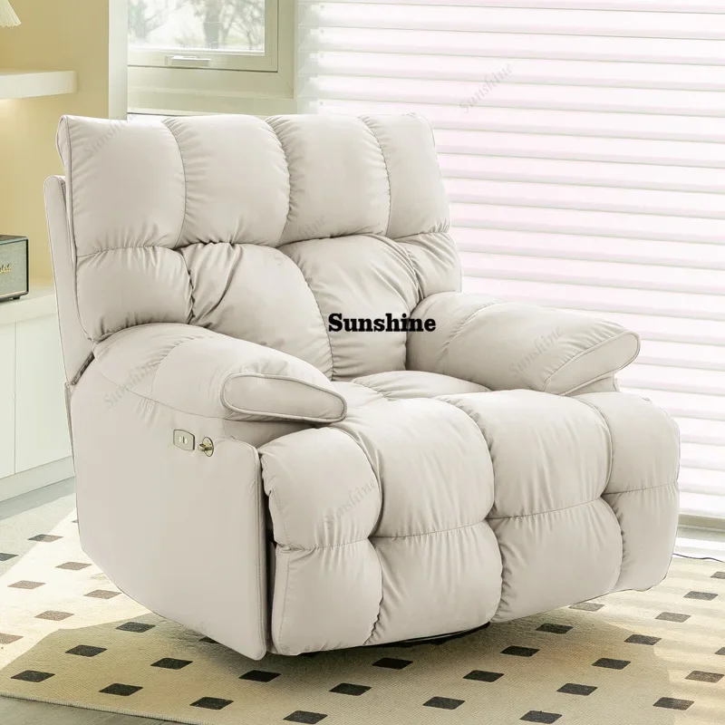 

NEW Modern simple lazy sofa first-class space electric cabin, living room multi-functional FT