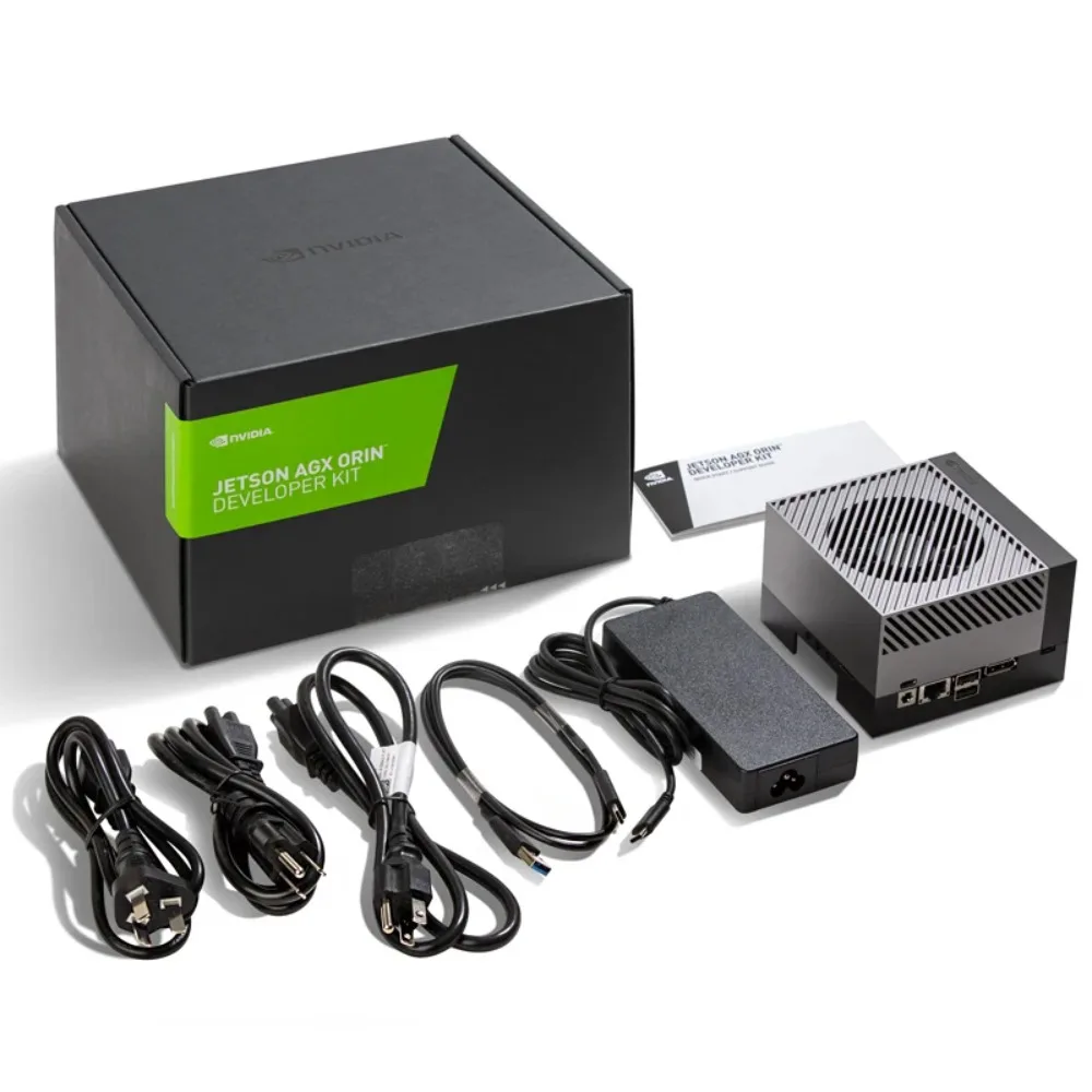 NVIDIA Jetson AGX Orin Developer Kit Server-Class AI Performance At The Edge Up To 275 TOPS. Options for 32GB/64GB Memory