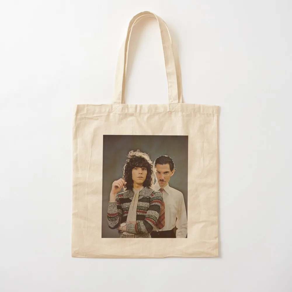 

Sparks Band Glam Rock Tote Bag free delivery bags tote bag men's Women bags Cloth bag Canvas Tote