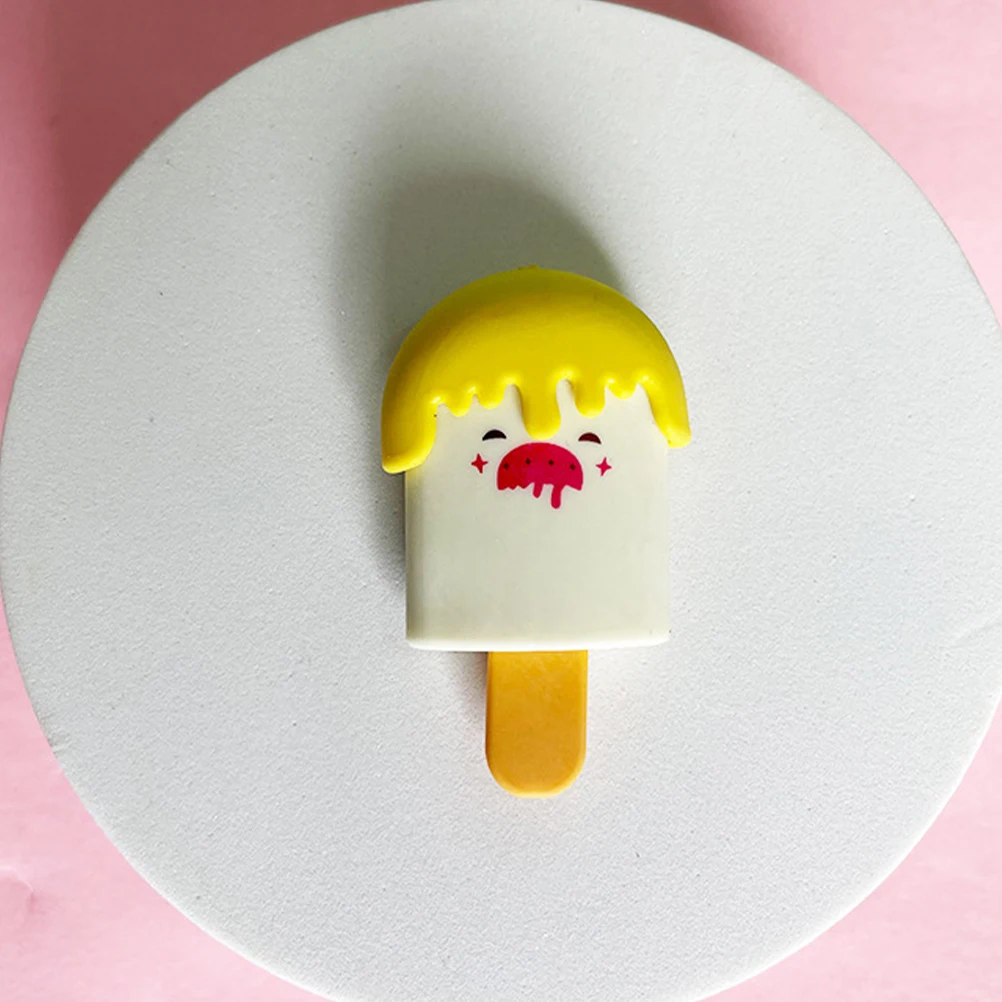 

36 Pcs Assemble Ice Cream Erasers Smooth Cute Cartoon Model Portable Mini Classroom Drawing Accessories Rubber Student