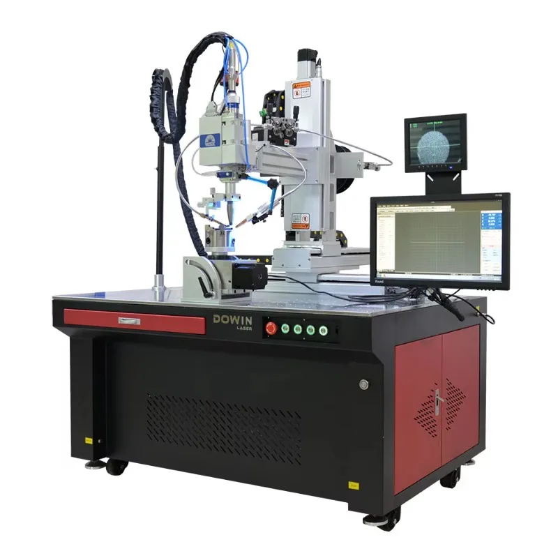 Fiber  Auto-Welding Workstation - CNC Roboticic Platform for Batch Production of Stainless Steel/Aluminum Components
