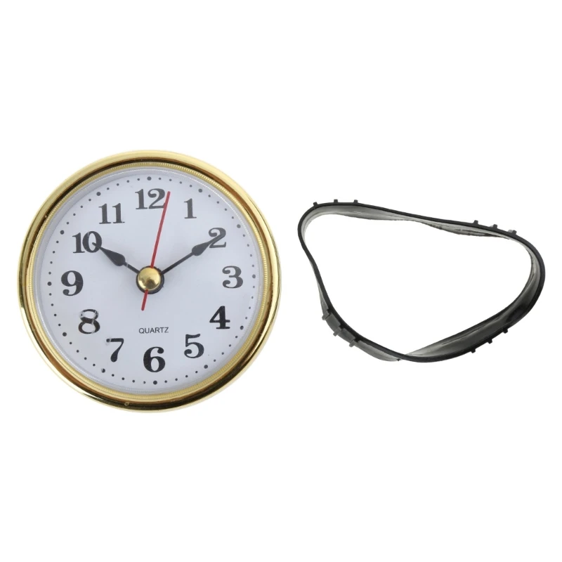 Mini Clock Insert 2-1/2Inch 65mm Round Movement Clock Arabic Numerals