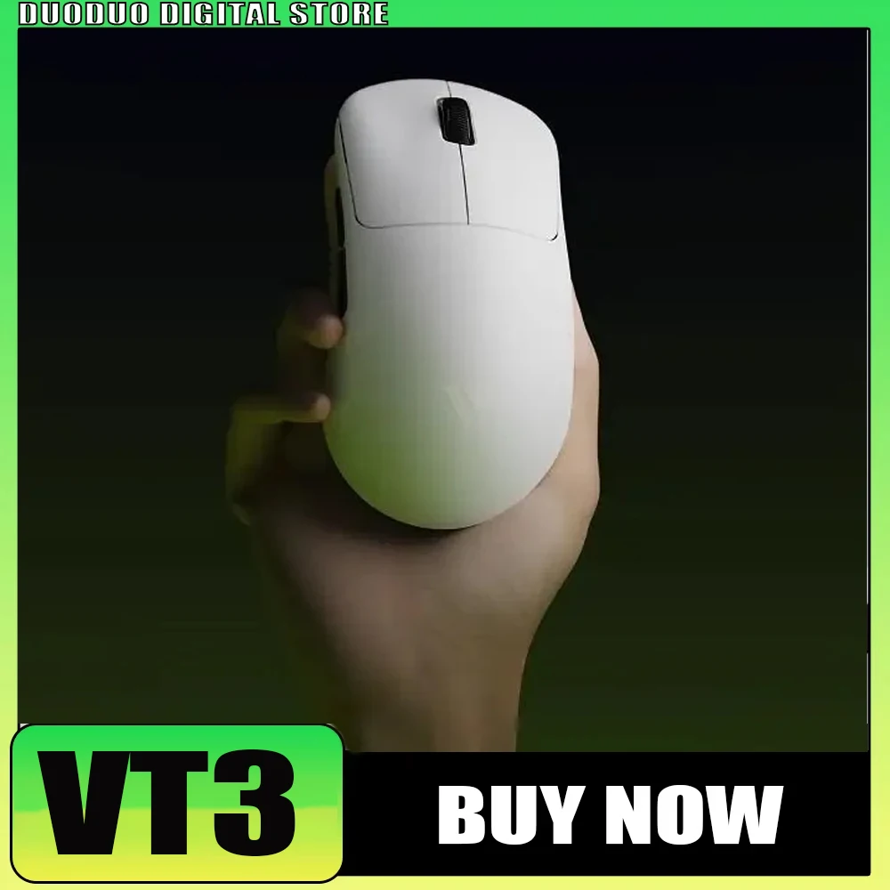 

Rapoo VT3s/ VT3s MAX Wireless Mouse Nordic 54 Chip PAW3950 Lightweight Dual-mode Dual 8K Ergonomic Gaming Mouse Player Gift