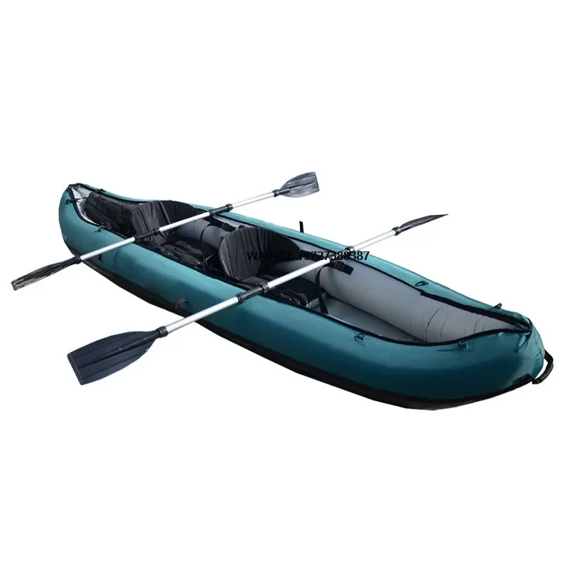 

Оптовая продажа надувных каяков из ПВХ для 2 человек с аксессуарами, услуги ODM/OEM, надувное каноэ