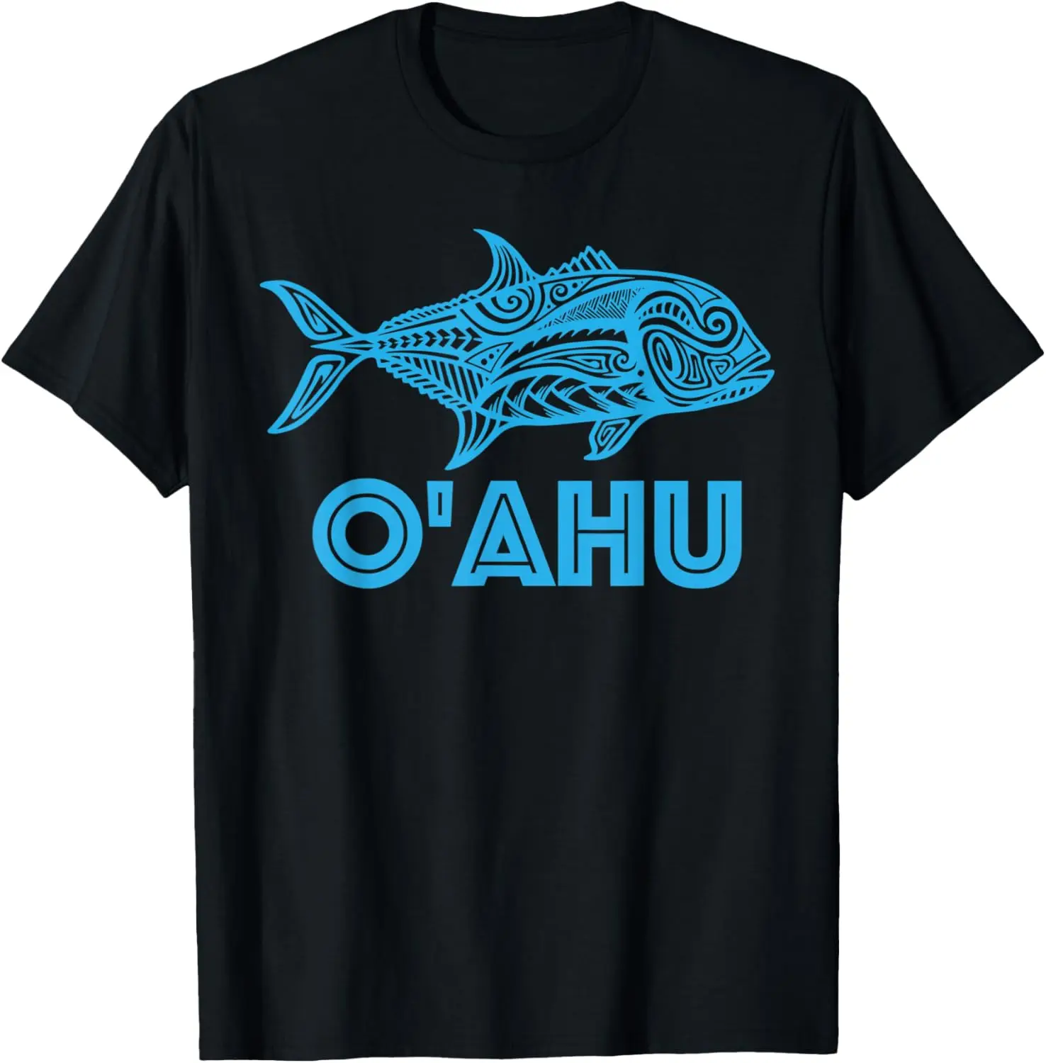 Trevally Oahu Shirt - Ulua Fishing Native Hawaiian T-Shirt