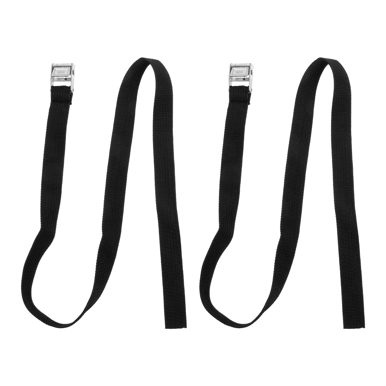 

2pcs Zinc Alloy Buckle Nylon Strap Tensioner for Surfboard Kayaking Luggage Cargo Car Roof Fixing Travel Bundling Belts Storage