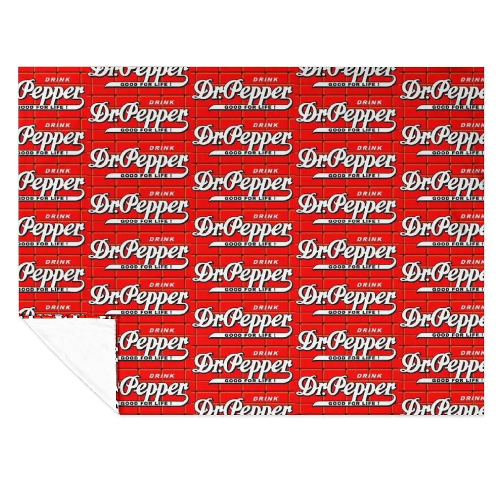 

Dr Pepper - Good for Life! Throw Blanket Stuffeds Decorative Beds Hair wednesday Blankets