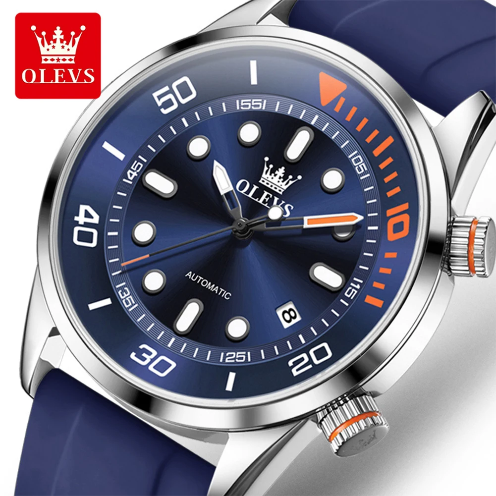 olevs-brand-2026-hot-original-automatic-mechanical-watch-men's-sports-silicone-strap-waterproof-luminous-calendar-men-watches