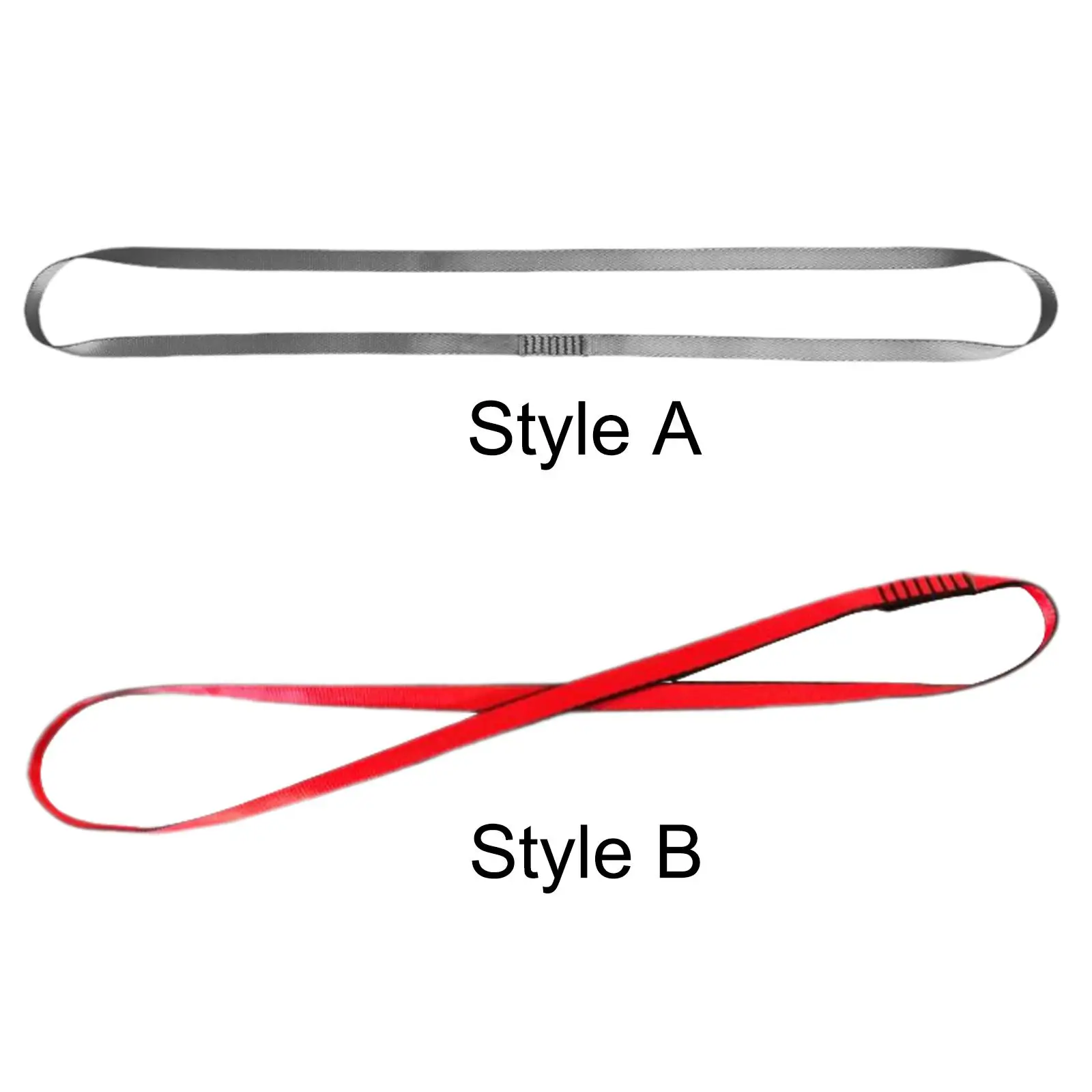 Camino de eslinga de escalada, cinturón de conexión de alta resistencia, bucle de eslinga de escalada para columpio, hamaca de Yoga, equipo de emergencia para rappel