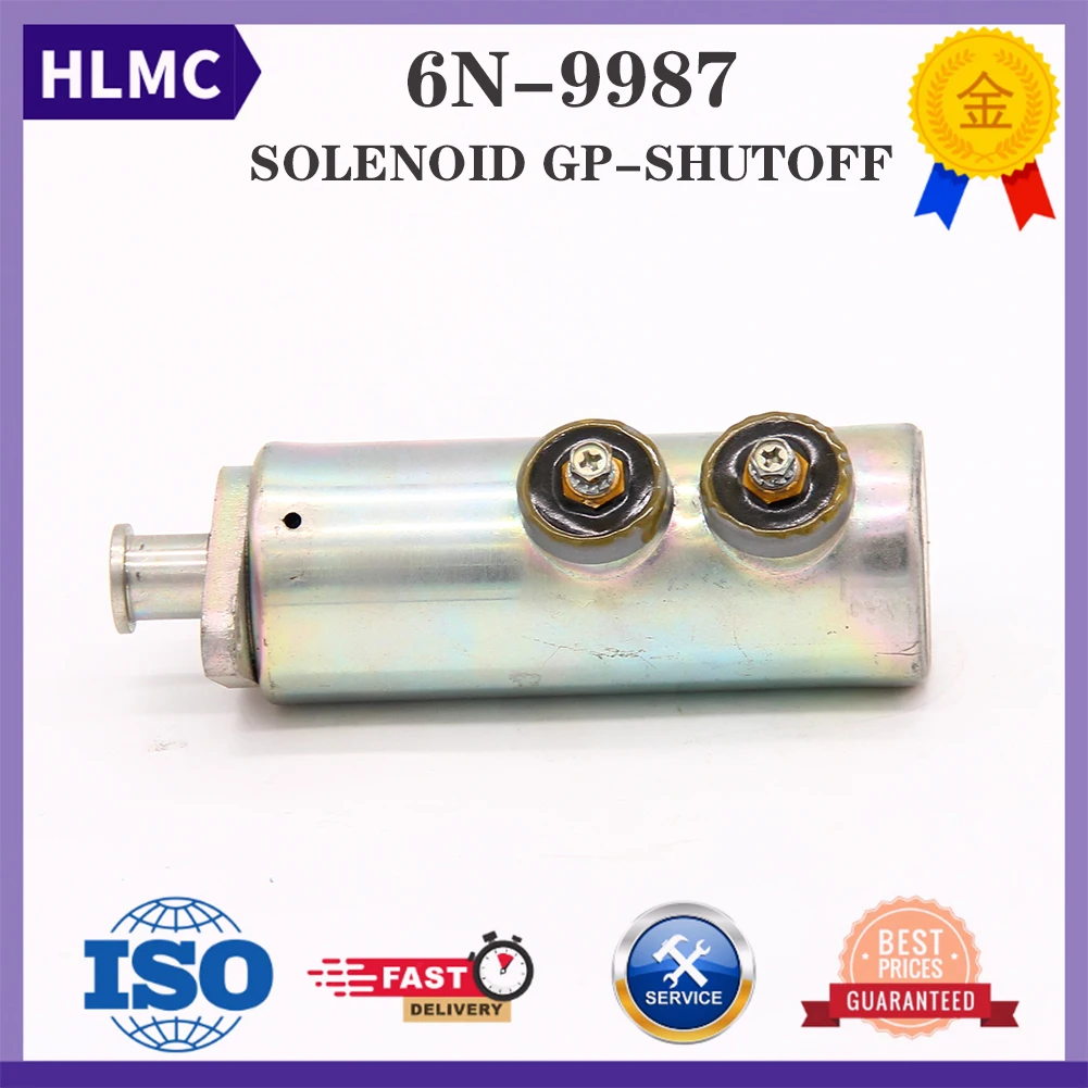 

High Quality Engine 24V Fuel Shut Off Solenoid OEM CA6N9987 6N-9987 For 3208 3412 SR4 613C 3208 Engines Spare Parts