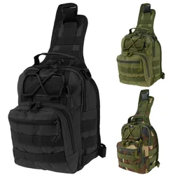 Bag Tactical Shoulder Backpack Shoulder Bag Chest Bag Waterproof Shoulder Chest Bag Military Sport Bag Shoulder Daypack for Men