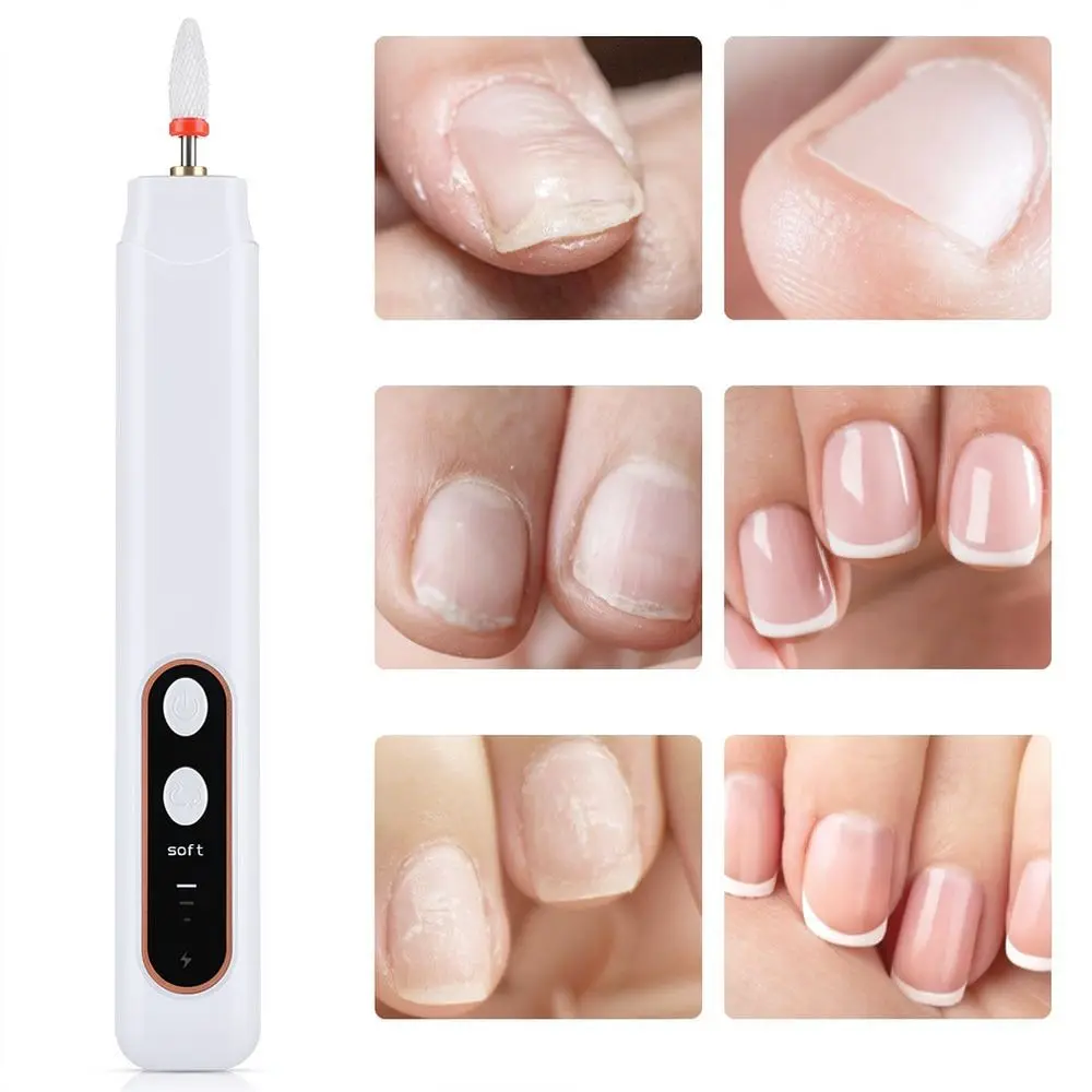 Professional Portable Nail Buffer Drill Machine Electric Manicure Tool Three Speed Adjustable For Home Care Routine