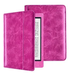Flip Case For 2016 Release Kindle 8th Generation Model SY69JL 6 inch Ereader Cover Leather Shell Good Skin Protective Pocket