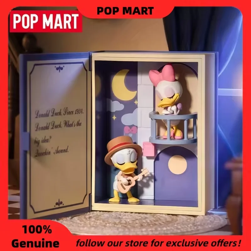

Authentic Pop Mart Disney Classic Fairy Tale Book Series Blind Box Cute Collection Trendy Toys Surprise Mystery Box As Gifts