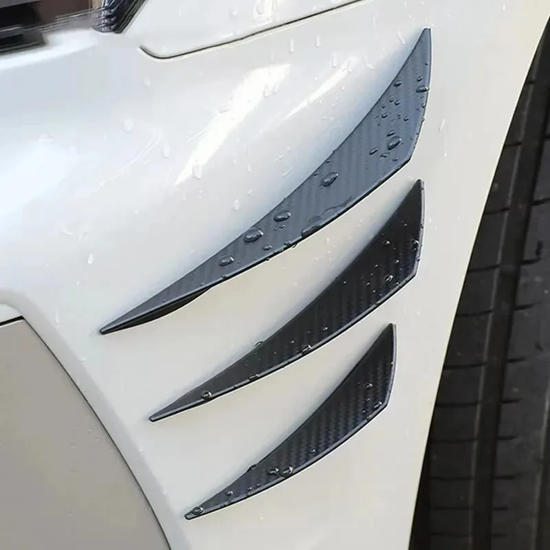 

for Car Front Bumper Car Modified Canard Deco Lip Decoration Diffuser Shunt Fin Body Spoiler Canard Valencer Auto Accessori